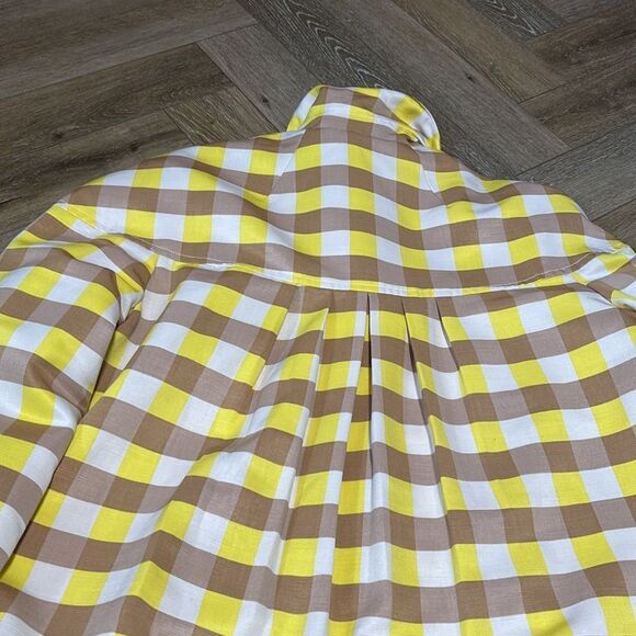 NWT Maeve by Anthropologie Gingham Swing Jacket - Picture 9 of 9